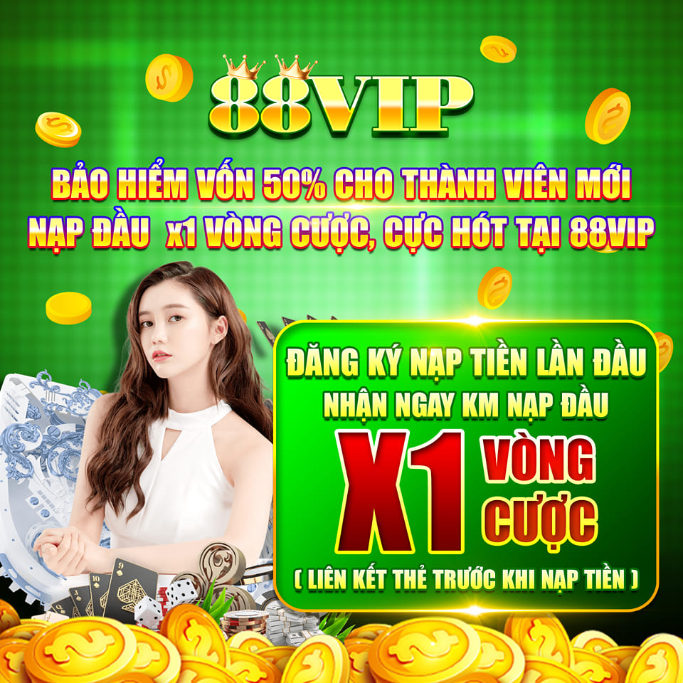 Thương hiệu nhà cái cá cược trực tuyến 88Vip uy tín, chất lượng hàng đầu với dịch vụ đa dạng cùng vô vàn chương trình khuyến mãi giá trị dành cho người chơi.